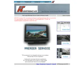 Itelectronics.net(IT Electronics Ltd) Screenshot
