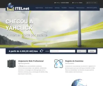 Itelnet.co.ao(Comunicações & Serviços) Screenshot