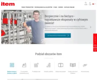 Item24.pl(Elastyczne i wytrzymałe elementy z systemu modułowego Lean Production) Screenshot