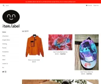 Itemlabel.com(Item Label) Screenshot
