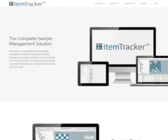 Itemtracker.com(Sample Management & Tracking Software) Screenshot