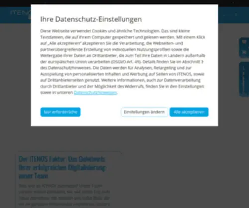 Itenos.de(Der ict) Screenshot
