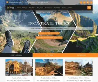 Iteptravel.com(Perú Travel) Screenshot