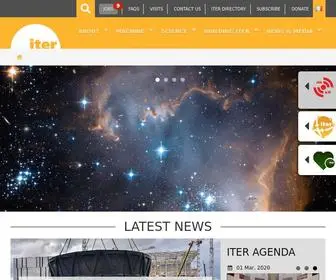 Iter.org(The way to new energy) Screenshot