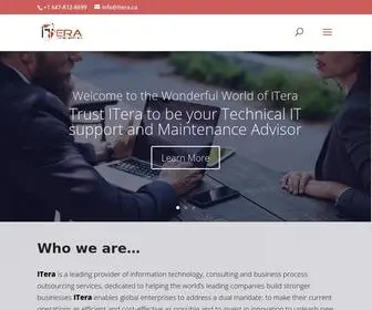 Itera.ca(ITera Technical Support) Screenshot