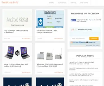 Iterative.info(Learn a little about technology everyday) Screenshot