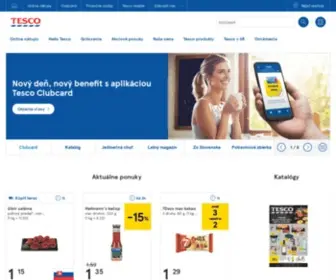 Itesco.sk(Tesco Supermarkety) Screenshot