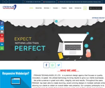 Iteshub.com(Software Development Company) Screenshot