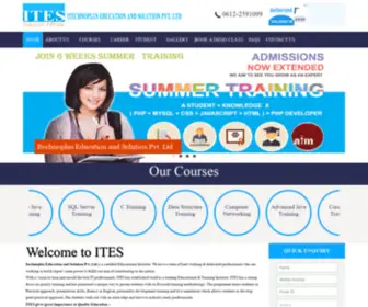 Itespatna.com(Itechnoplus Education and Solution Pvt) Screenshot