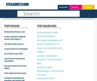 Itexamit.com(Dit domein kan te koop zijn) Screenshot