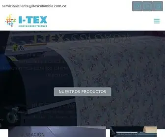 Itexcolombia.com(I-tex Colombia) Screenshot