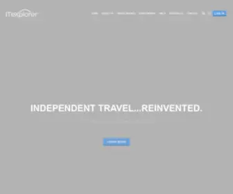 Itexplorer.com(Independent travel reinvented) Screenshot