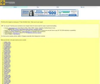 Itfairsg.com(Singapore IT Fairs Pricelists) Screenshot