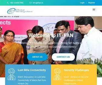 Itfan.in(IT Facility & Admin Managers Network) Screenshot