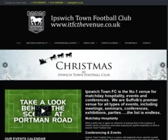 Itfcthevenue.co.uk(Ipswich Town FC) Screenshot