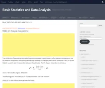 Itfeature.com(Basic Statistics and Data Analysis) Screenshot