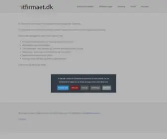 Itfirmaet.dk(Webkonsulent med speciale i Joomla) Screenshot