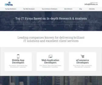 Itfirms.co(Top IT Firms) Screenshot