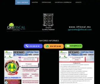 Itfiscal.mx(Estrategias fiscales y laborales) Screenshot