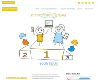 Itforschools.com.au(IT FOR SCHOOLS) Screenshot