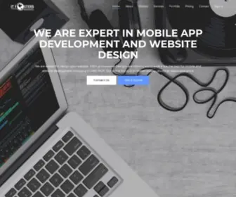 Itfosters.com(The one stop solution for web and mobile app development) Screenshot