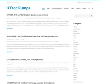 Itfreedumps.com(Itfreedumps) Screenshot