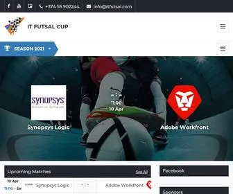 Itfutsal.com(It Futsal Cup Armenia) Screenshot