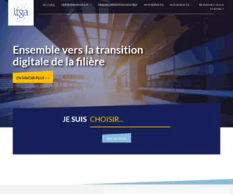Itga.fr(ITGA (Institut Technique des Gaz et de l'Air) filiale du groupe CARSO) Screenshot