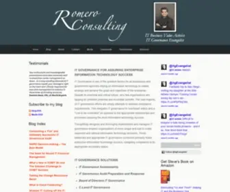 Itgevangelist.com(Romero Consulting) Screenshot