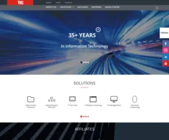Itgholding.com(Information Technology Group) Screenshot
