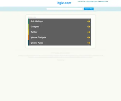 Itgiz.com(Itgiz) Screenshot