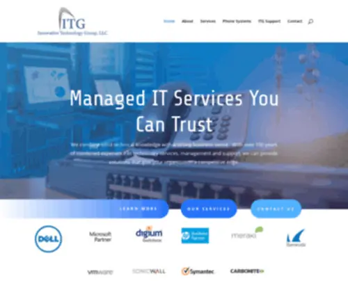Itgnei.com(Innovative Technology Group) Screenshot