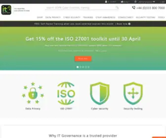 Itgovernance.co.uk(IT Governance) Screenshot
