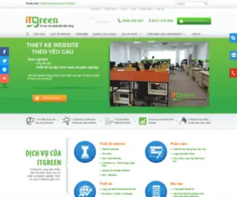 Itgreen.com.vn(THIẾT KẾ WEBSITE) Screenshot