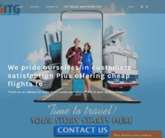 Itgtravels.com(ITG travels) Screenshot