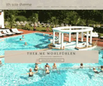 ITH-Sole-Therme.de(Ith Sole Therme) Screenshot