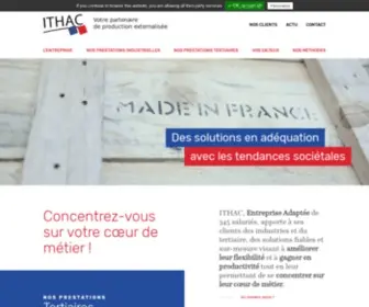Ithac.fr(Ithac) Screenshot