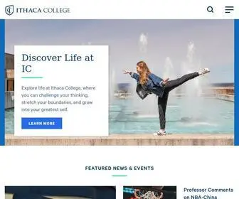 Ithaca.edu(Ithaca College) Screenshot