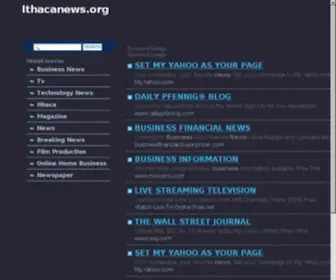 Ithacanews.org(Ithaca News) Screenshot