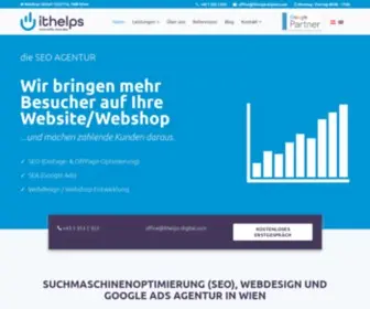 Ithelps.at(SEO Agentur Wien) Screenshot