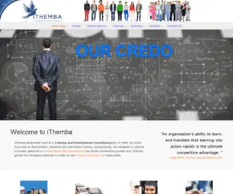 Ithembatdc.co.za(Training & Development) Screenshot