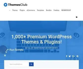 Ithemesclub.com(GET ALL OF THEM FOR ONLY $9.99 PER MONTH) Screenshot