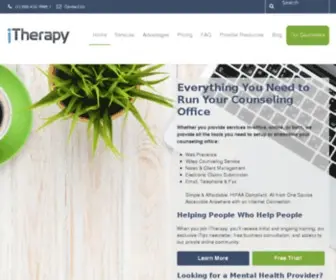 Itherapyrx.com(I Therapy RX) Screenshot