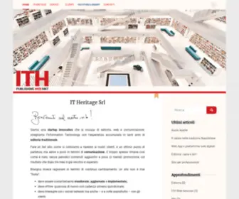 Itheritage.net(It Heritage SRL Napoli) Screenshot