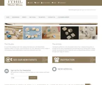 Ithilmetalworks.com(Israeli Jewelry designer) Screenshot