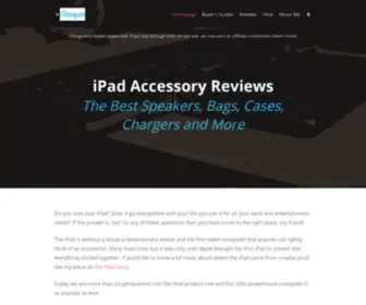 Ithingum.com(The aftermarket iPad sphere) Screenshot