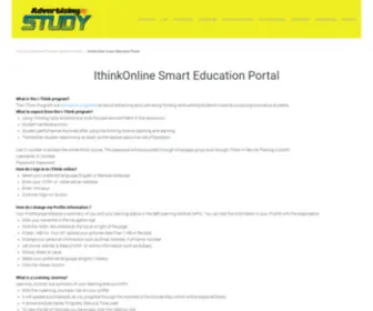 Ithinkonline.org.my(IthinkOnline Smart Education Portal) Screenshot