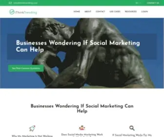 Ithinktrending.com(GPS for Marketing) Screenshot