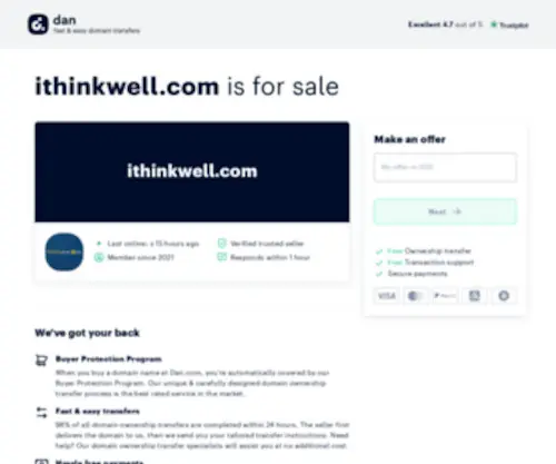Ithinkwell.com(ithinkwell) Screenshot