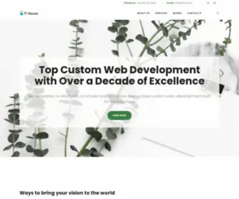 Ithouse.lv(Top web development with over a decade of excellence) Screenshot
